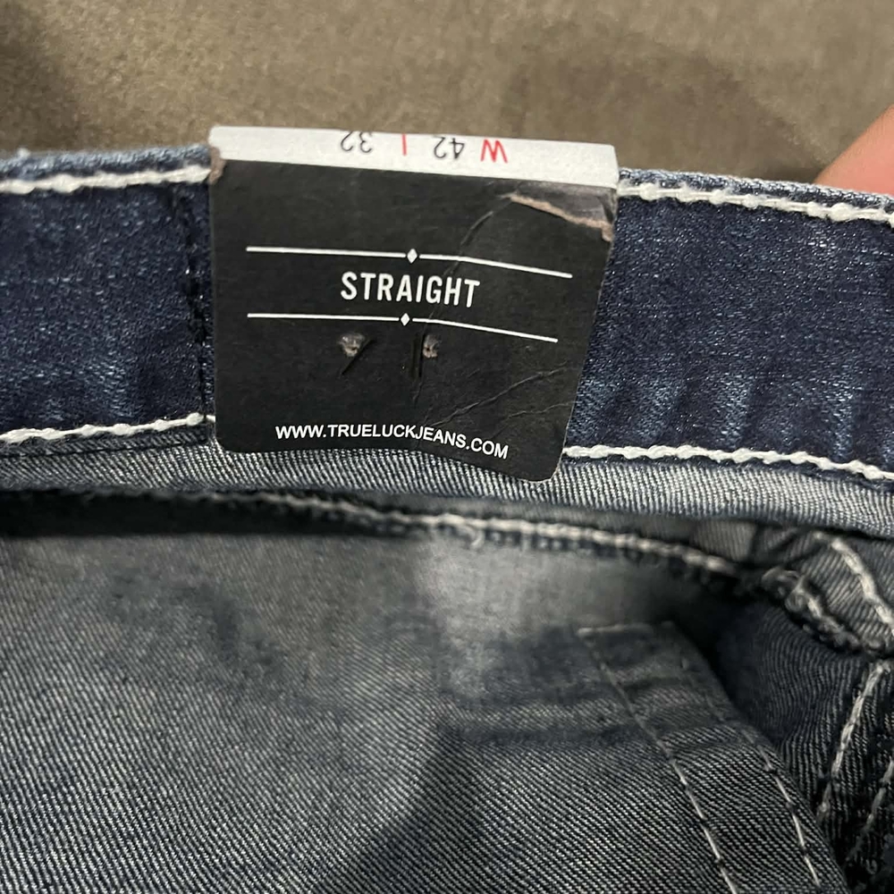 Classic Black Denim Men's Jeans - Picture 7 of 7